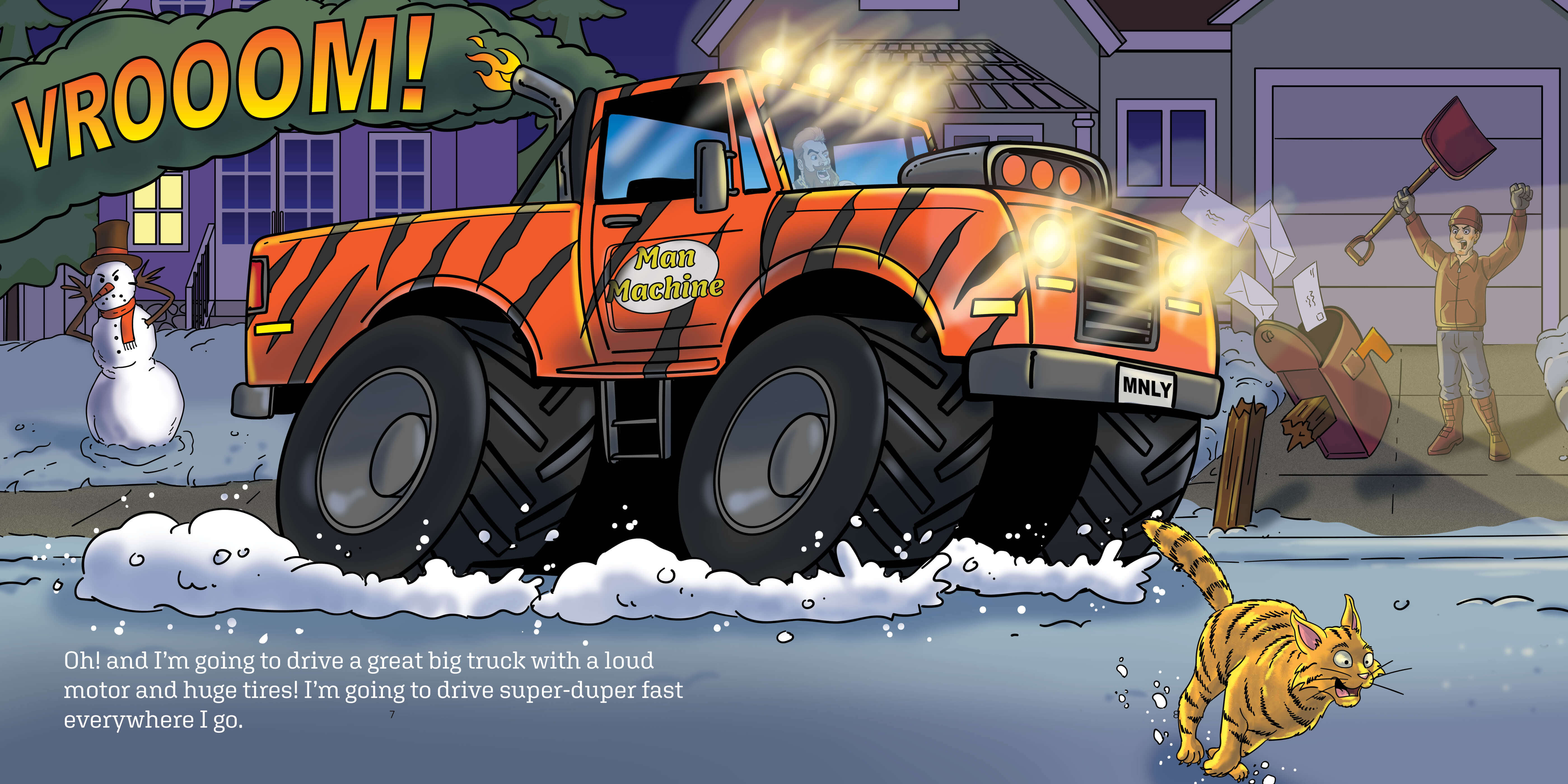 When I'm a Man children's book Page 6