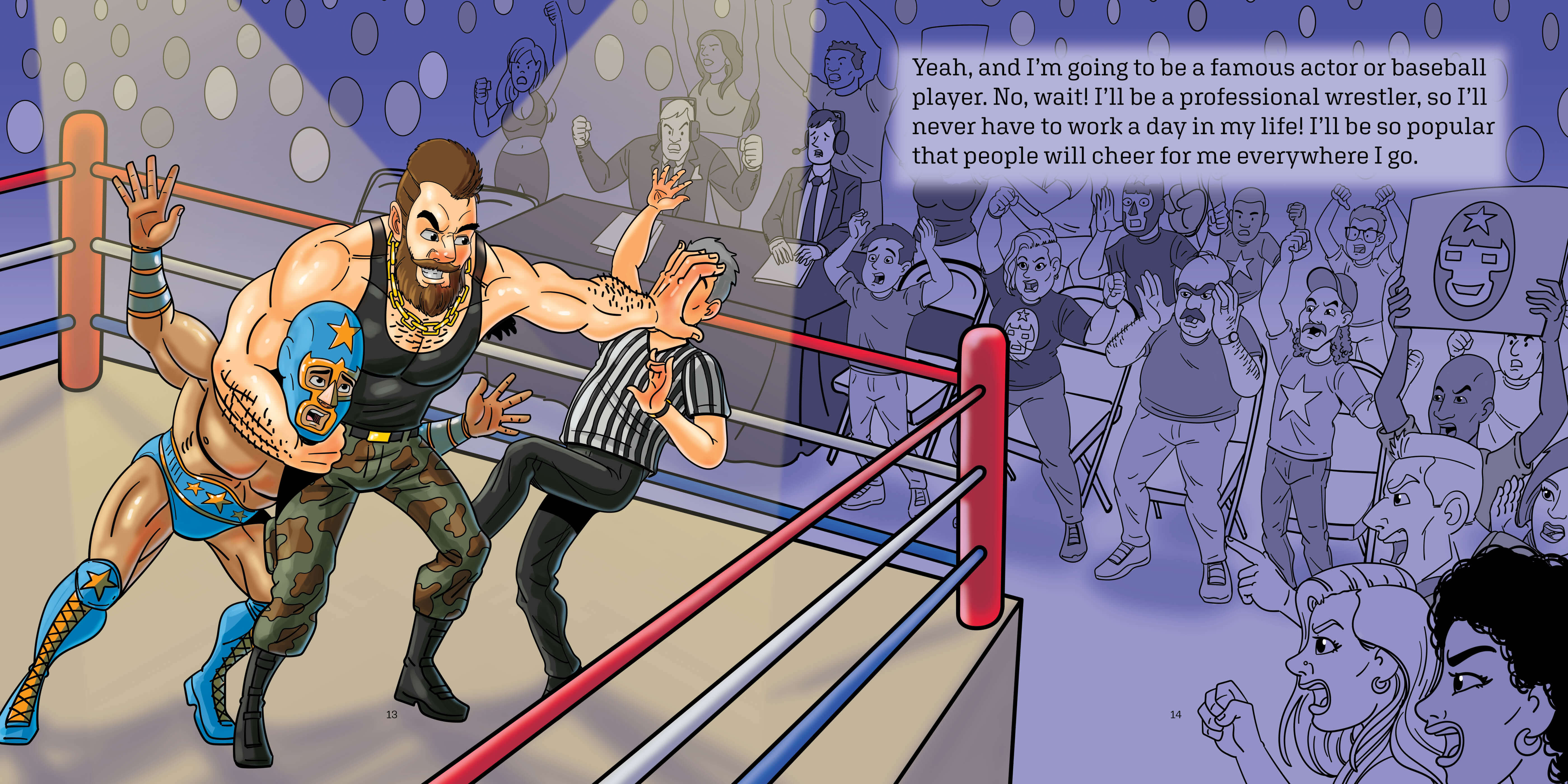 When I'm a Man children's book Page 9