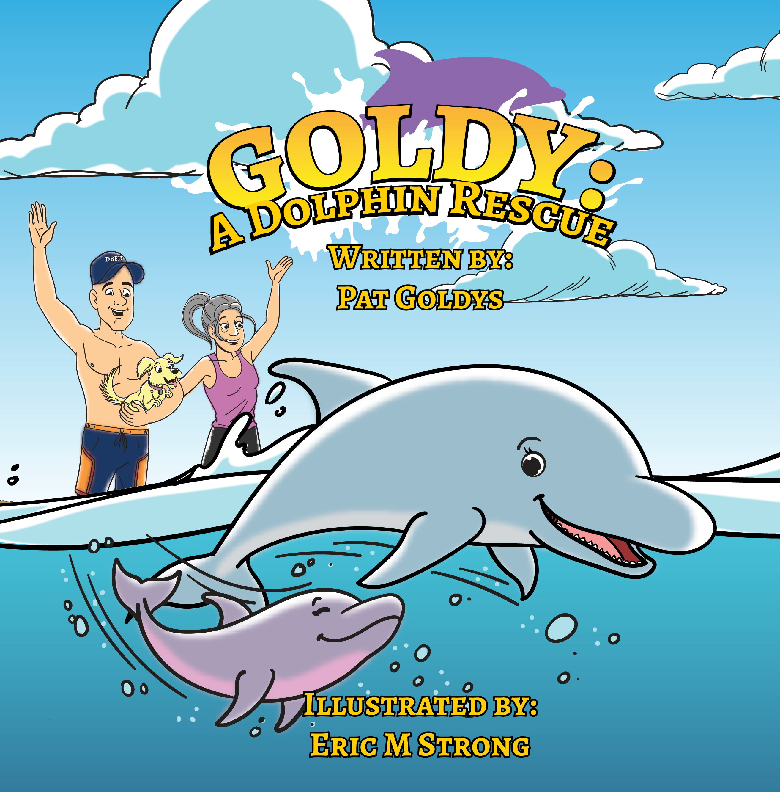 Goldy A Dolphin Rescue Book Cover